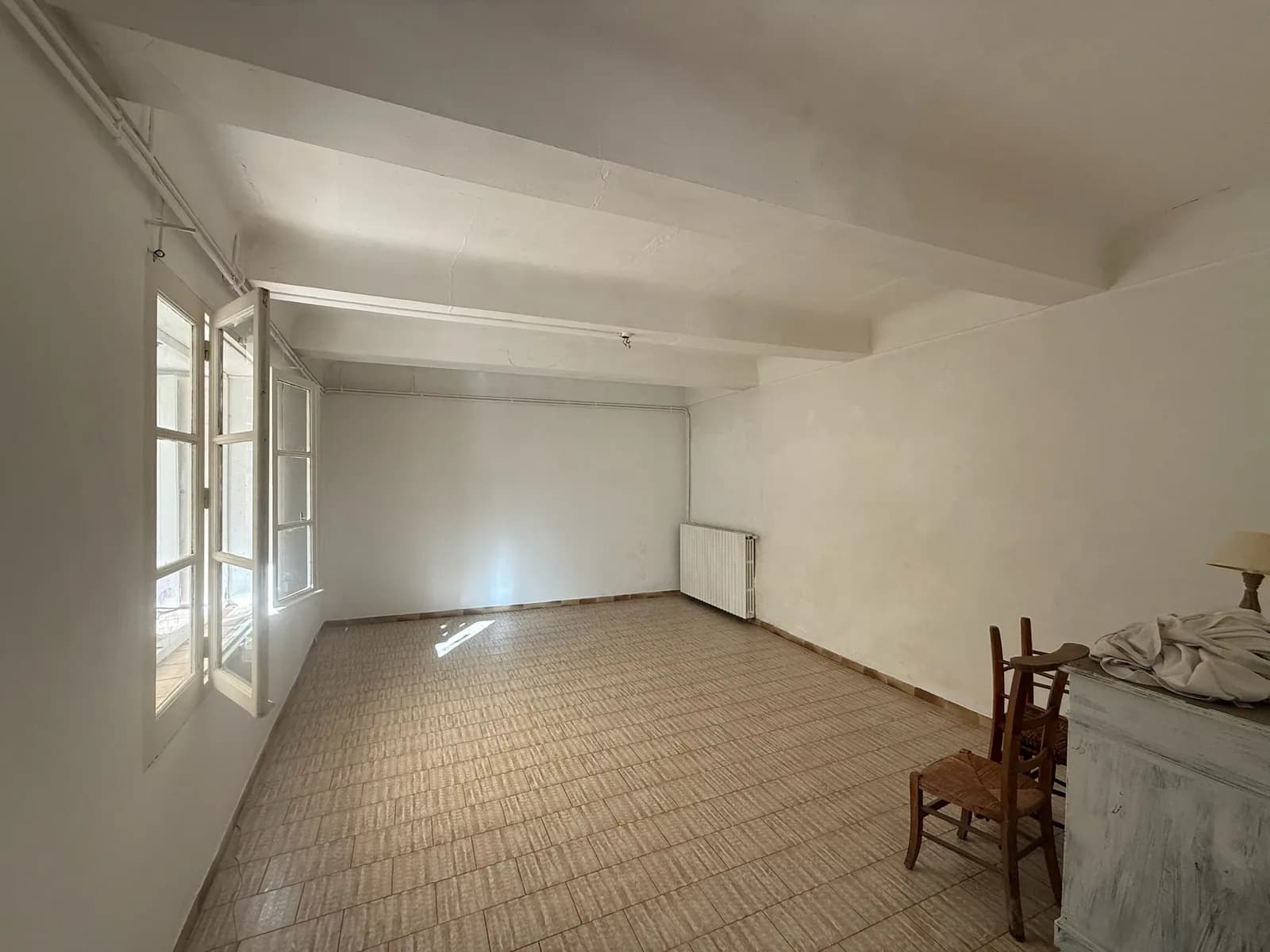 Pièce avant home staging